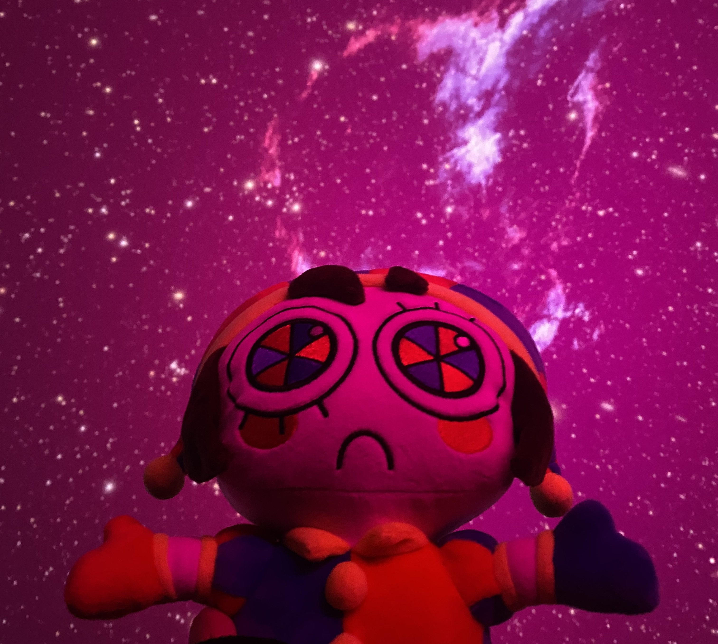 Pomni stargazing at the Burke Baker Planetarium.