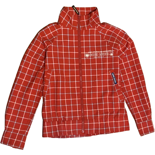 A branded tracksuit from Super Lovers. A branded tracksuit from Super Lovers.